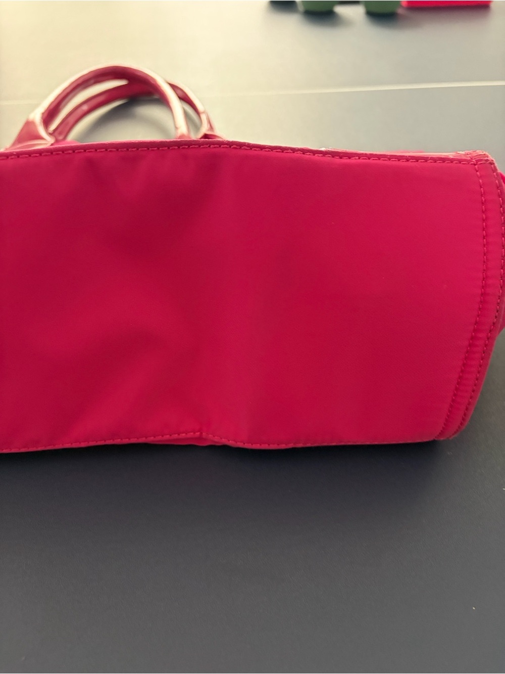 Tory Burch Hot Pink Logo Nylon Ella Large Tote - Picture 7 of 11